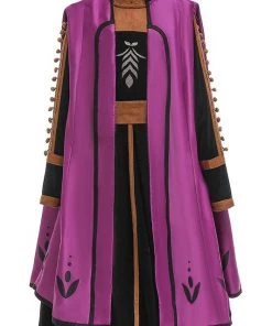 Hallowitch Costumes Girls' Frozen 2 Anna Dress Outfit Costume For Girls