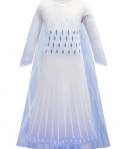 Hallowitch Costumes Frozen 2 Elsa White Dress Costume For Girls