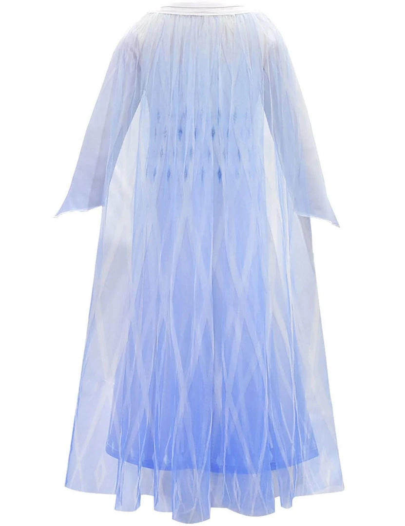 Hallowitch Costumes Frozen 2 Elsa White Dress Costume For Girls 4 Hallowitch Costumes Frozen 2 Elsa White Dress Costume For Girls