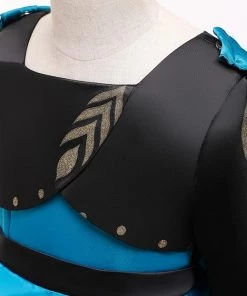 Hallowitch Costumes Frozen 2 Queen Anna Coronation Dress Costume For Girls Girls'