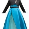Hallowitch Costumes Frozen 2 Queen Anna Coronation Dress Costume For Girls Girls'