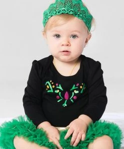 Hallowitch Costumes Frozen Anna Romper Dress For Baby