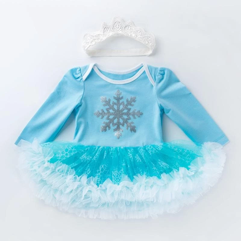 Hallowitch Costumes Girls' Frozen Elsa Romper Dress For Baby 5 Hallowitch Costumes Girls' Frozen Elsa Romper Dress For Baby