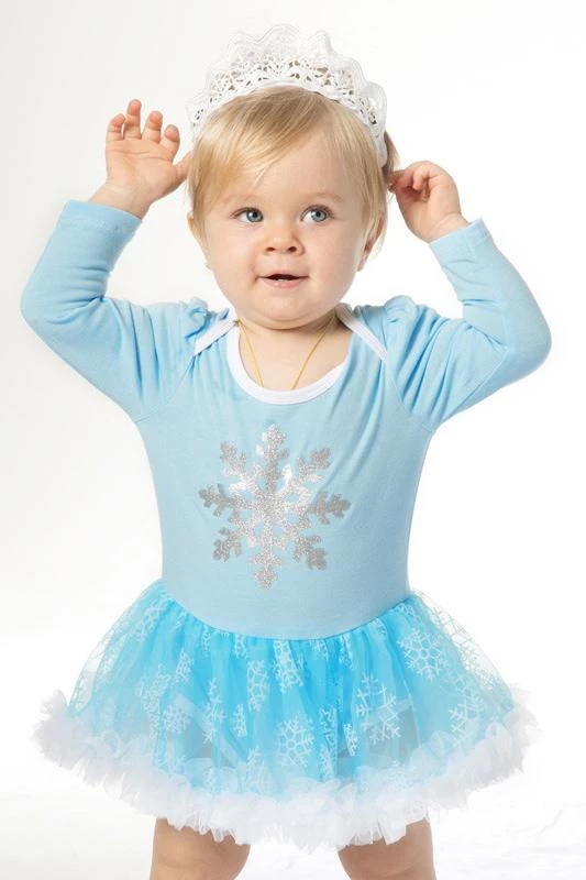 Hallowitch Costumes Girls' Frozen Elsa Romper Dress For Baby 3 Hallowitch Costumes Girls' Frozen Elsa Romper Dress For Baby