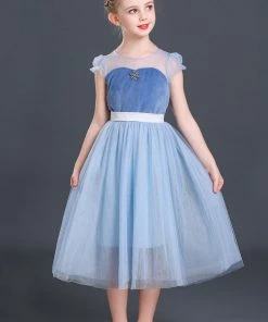 Hallowitch Costumes Girls' Frozen Inspired Elsa Dress For Kids