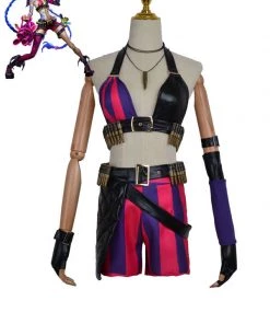 Hallowitch Costumes League Of Legends LOL Loose Cannon Jinx Outfits Costume