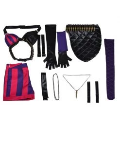 Hallowitch Costumes League Of Legends LOL Loose Cannon Jinx Outfits Costume