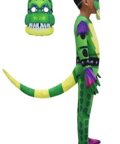 Hallowitch Costumes FNAF Monty Gator Cosplay Costume For Kid