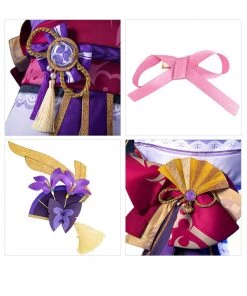 Hallowitch Costumes Genshin Impact Baal Cosplay Costume Women's