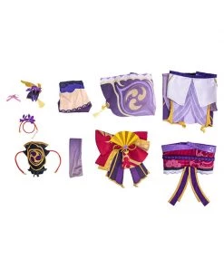 Hallowitch Costumes Genshin Impact Baal Cosplay Costume Women's