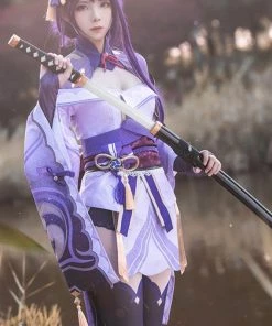 Hallowitch Costumes Genshin Impact Baal Cosplay Costume Women's