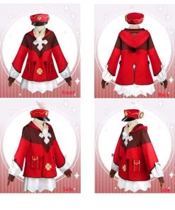Hallowitch Costumes Women's Genshin Impact Klee Cosplay Costume