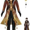 Hallowitch Costumes Men's Genshin Impact Zhongli Cosplay Costumes