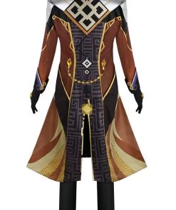 Hallowitch Costumes Men's Genshin Impact Zhongli Cosplay Costumes