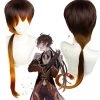 Hallowitch Costumes Genshin Impact Zhongli Cosplay Wig