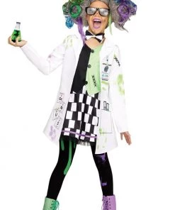 Hallowitch Costumes Girl's Mad Scientist Tween Costume Girls'