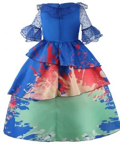 Hallowitch Costumes Girls Encanto Isabela Dress Costume Blue 9 Hallowitch Costumes Girls Encanto Isabela Dress Costume Blue