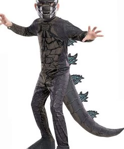 Hallowitch Costumes Boys' Godzilla Costume For Kids With Mask