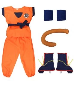 Hallowitch Costumes Son Goku Costume For Kids - Dragon Ball