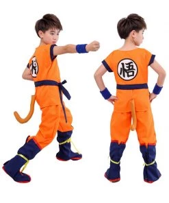 Hallowitch Costumes Son Goku Costume For Kids - Dragon Ball