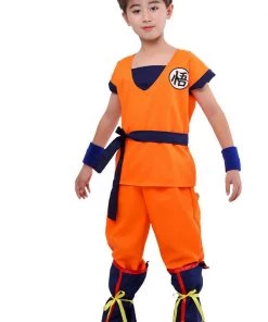 Hallowitch Costumes Son Goku Costume For Kids - Dragon Ball