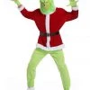 Hallowitch Costumes Christmas Grinch Santa Costume For Adult Men
