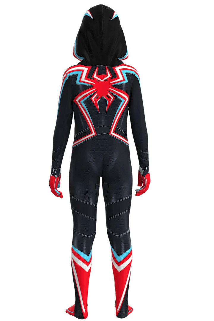 Hallowitch Costumes Miles Morales 2099 Costume PS5 Cosplay Outfit 4 Hallowitch Costumes Miles Morales 2099 Costume PS5 Cosplay Outfit