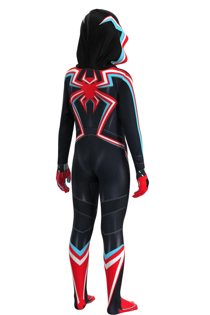 Hallowitch Costumes Miles Morales 2099 Costume PS5 Cosplay Outfit 6 Hallowitch Costumes Miles Morales 2099 Costume PS5 Cosplay Outfit