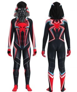 Hallowitch Costumes Miles Morales 2099 Costume PS5 Cosplay Outfit 11 Hallowitch Costumes Miles Morales 2099 Costume PS5 Cosplay Outfit