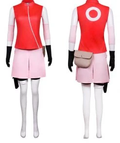 Hallowitch Costumes Naruto Haruno Sakura Dress Cosplay Costume