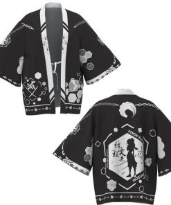 Hallowitch Costumes Demon Slayer Haori Kimono Costumes