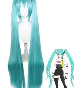 Hallowitch Costumes Hatsune Miku Racing Cosplay Wig Women's