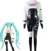 Hallowitch Costumes Women's Hatsune Miku Racing Suit Cosplay Costume
