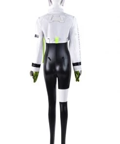 Hallowitch Costumes Women's Hatsune Miku Racing Suit Cosplay Costume 8 Hallowitch Costumes Women's Hatsune Miku Racing Suit Cosplay Costume