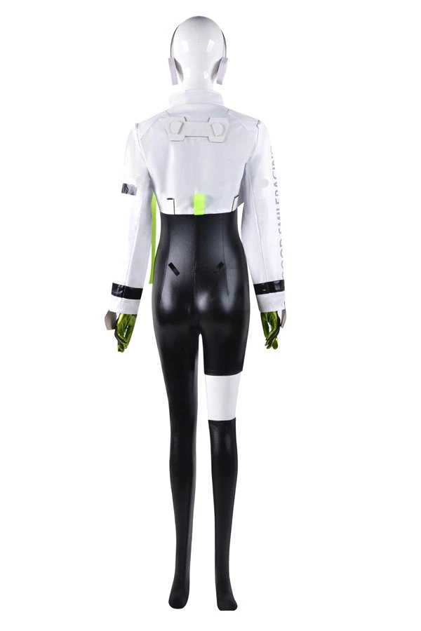 Hallowitch Costumes Women's Hatsune Miku Racing Suit Cosplay Costume 5 Hallowitch Costumes Women's Hatsune Miku Racing Suit Cosplay Costume