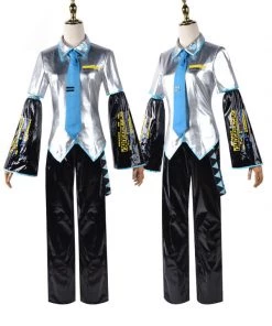 Hallowitch Costumes Women's Hatsune Miku Vocaloid Costume For Men Women