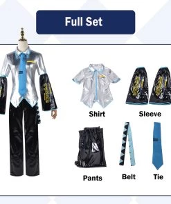 Hallowitch Costumes Women's Hatsune Miku Vocaloid Costume For Men Women