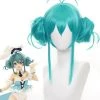 Hallowitch Costumes Hatsune Miku White Rabbit Bunny Cosplay Wig