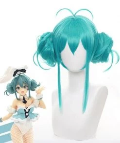 Hallowitch Costumes Hatsune Miku White Rabbit Bunny Cosplay Wig