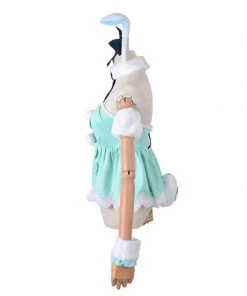 Hallowitch Costumes Women's Hatsune Miku White Rabbit Bunny Dress Costume