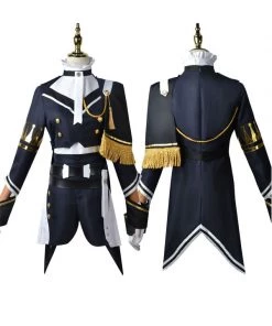 Hallowitch Costumes Hatsune Mikuo Military Uniform Miku Costume Women's