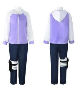 Hallowitch Costumes Naruto Hinata Hyuga Cosplay Costume Set For Adult Women's