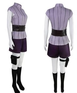 Hallowitch Costumes Women's Naruto Hinata Hyuga Cosplay Costume Set For Adult