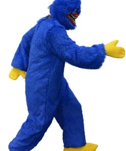 Hallowitch Costumes Huggy Wuggy Costume For Adult Men's