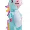 Hallowitch Costumes Inflatable Blue Unicorn Costume Halloween Blow Up Costume