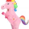 Hallowitch Costumes Adult Inflatable Pink Unicorn Costume