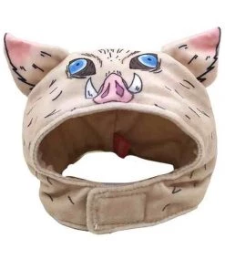 Hallowitch Costumes Demon Slayer Inosuke Hashibira Cap For Cats