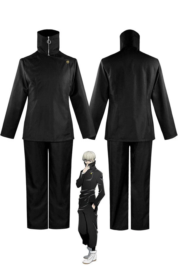 Hallowitch Costumes Jujutsu Kaisen Inumaki Toge Outfits Costume Men's 3 Hallowitch Costumes Jujutsu Kaisen Inumaki Toge Outfits Costume Men's