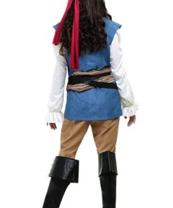 Hallowitch Costumes Women's Captain Jack Sparrow Costume For Adult