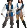 Hallowitch Costumes Women's Captain Jack Sparrow Costume For Adult